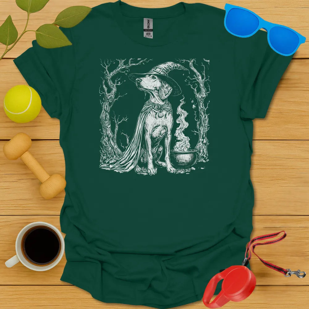 German Shorthaired Pointer Witch Tee