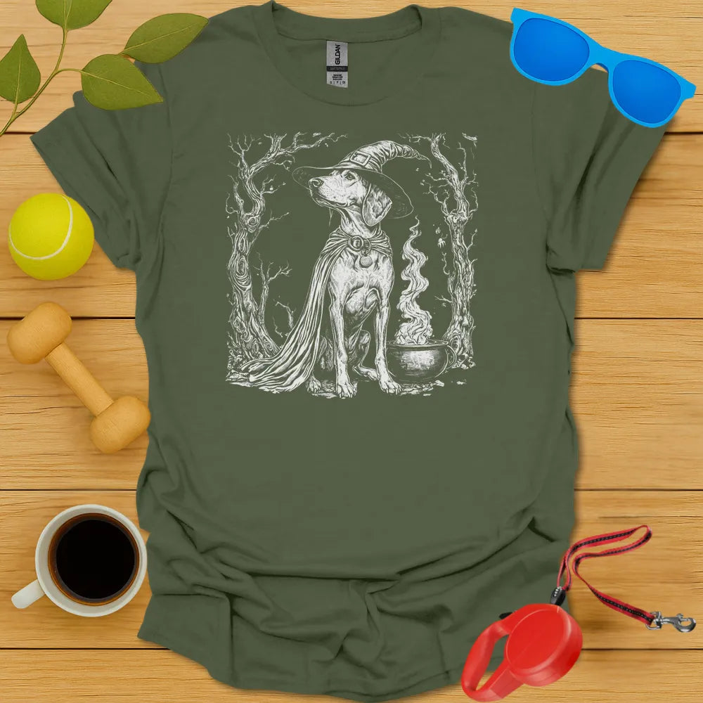 German Shorthaired Pointer Witch Tee