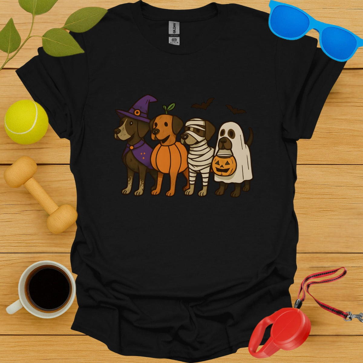 Adorable Dogs in Halloween Costumes Shirt product type