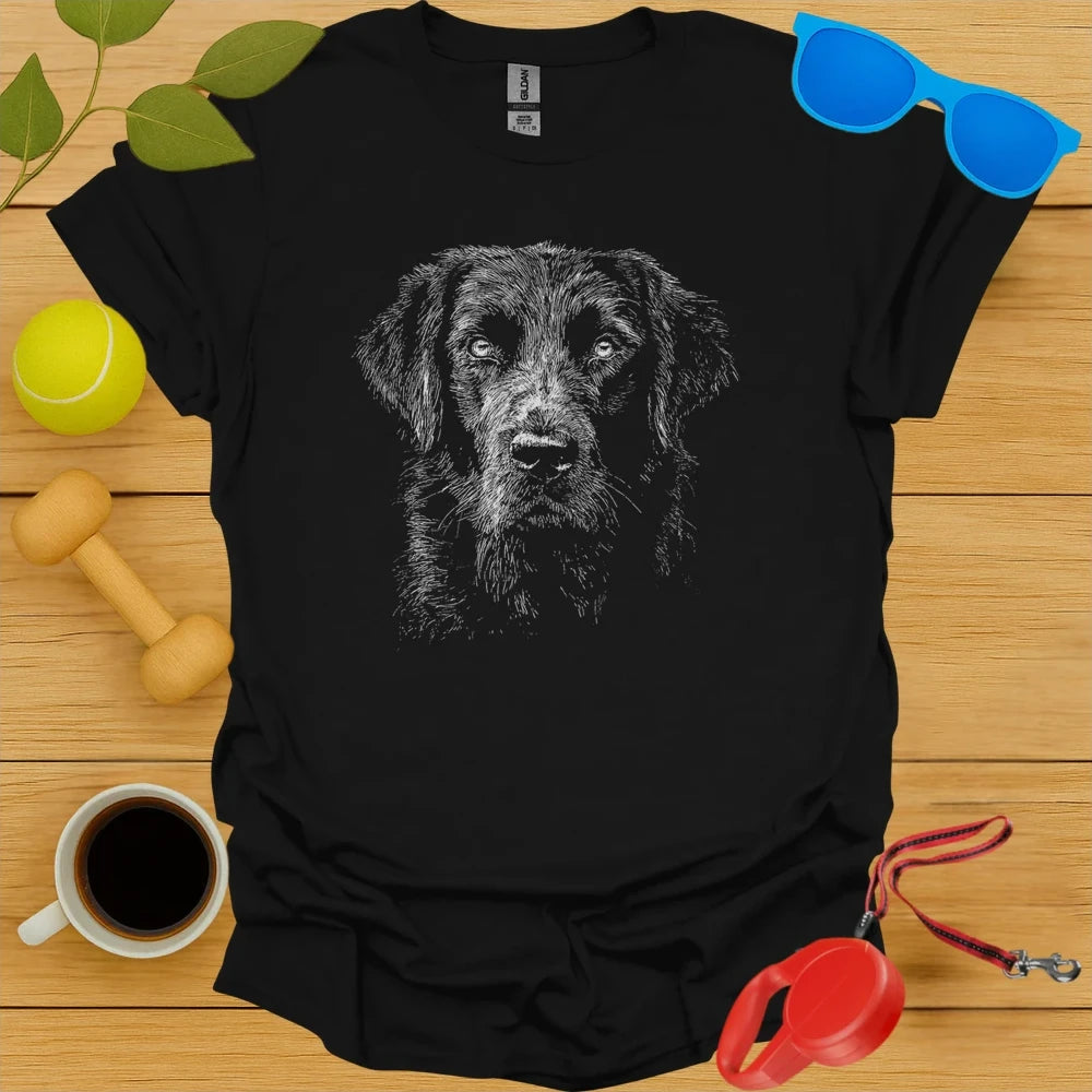 Golden Retriever Sketch Tee