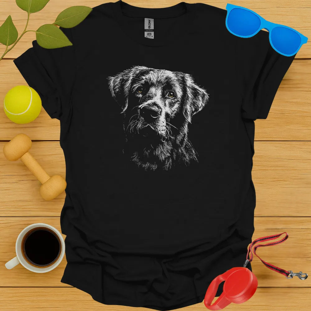Golden Retriever Sketch Tee