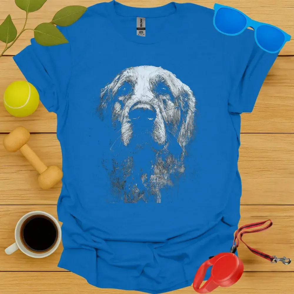 Golden Retriever Sketch Tee