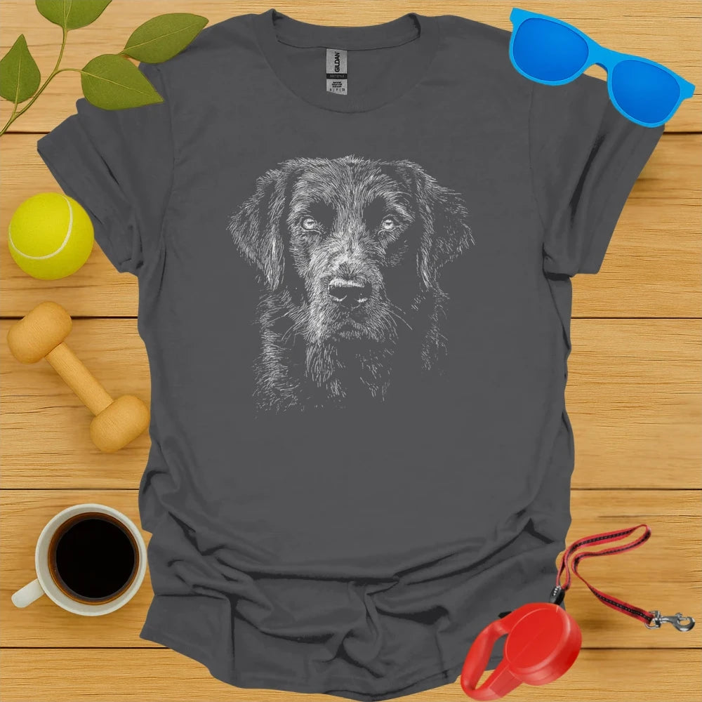 Golden Retriever Sketch Tee