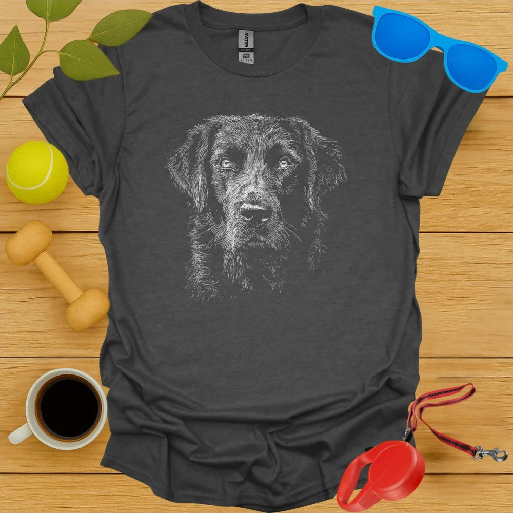 Golden Retriever Sketch Tee