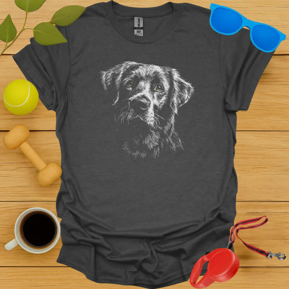 Golden Retriever Sketch Tee