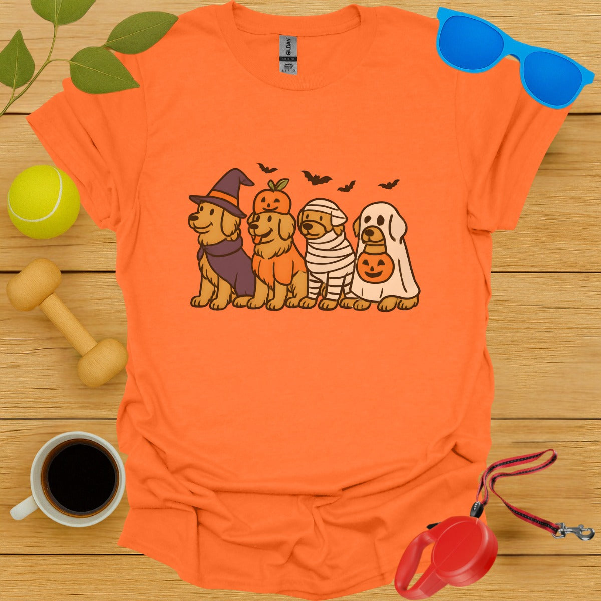 Halloween Dogs in Costumes Graphic T-Shirt product