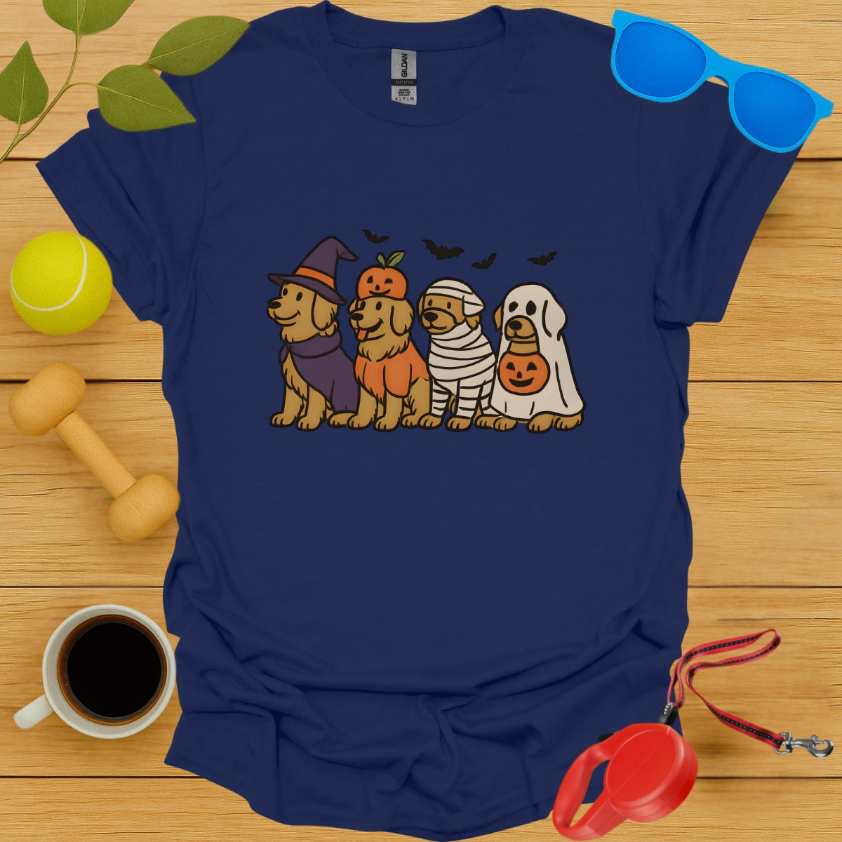 Cute Halloween Dogs Party Themed Shirt product type