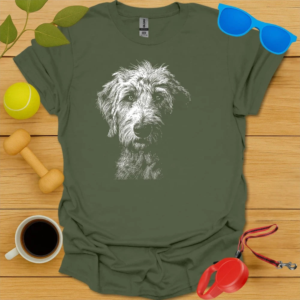 Goldendoodle Monochrome Tee