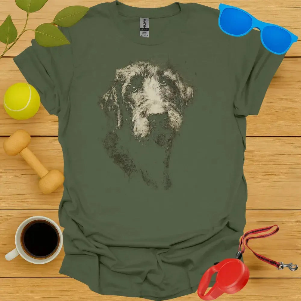 Goldendoodle Portrait Tee