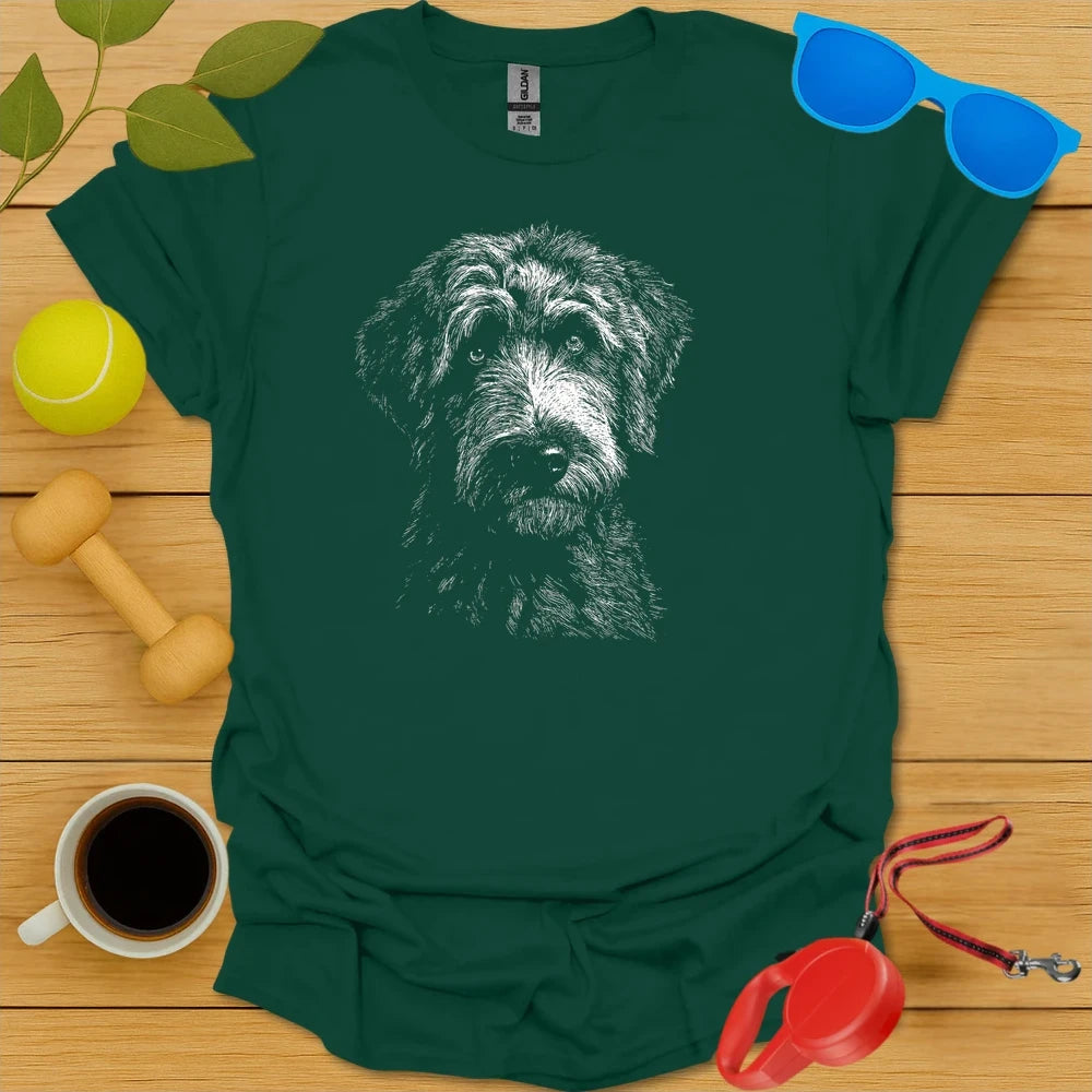 Goldendoodle Portrait Tee