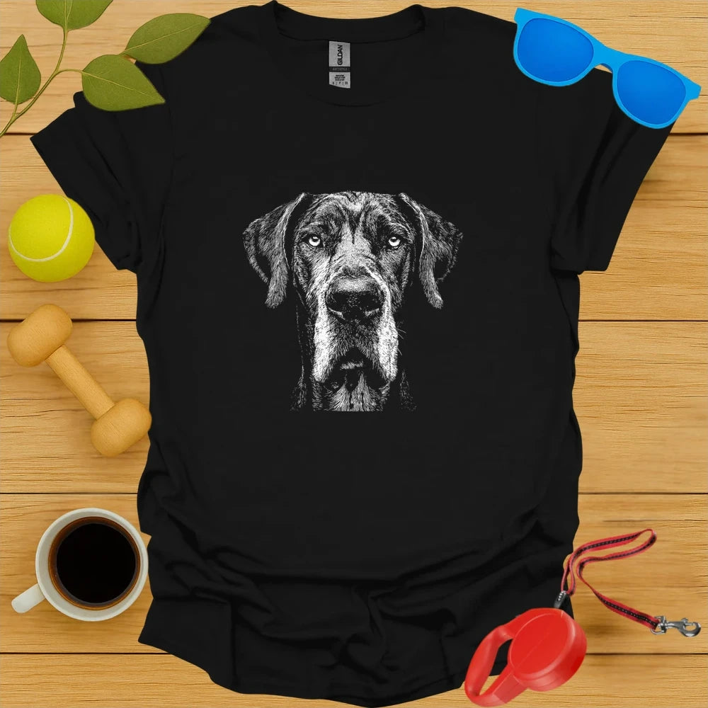 Great Dane Monochrome Sketch Tee
