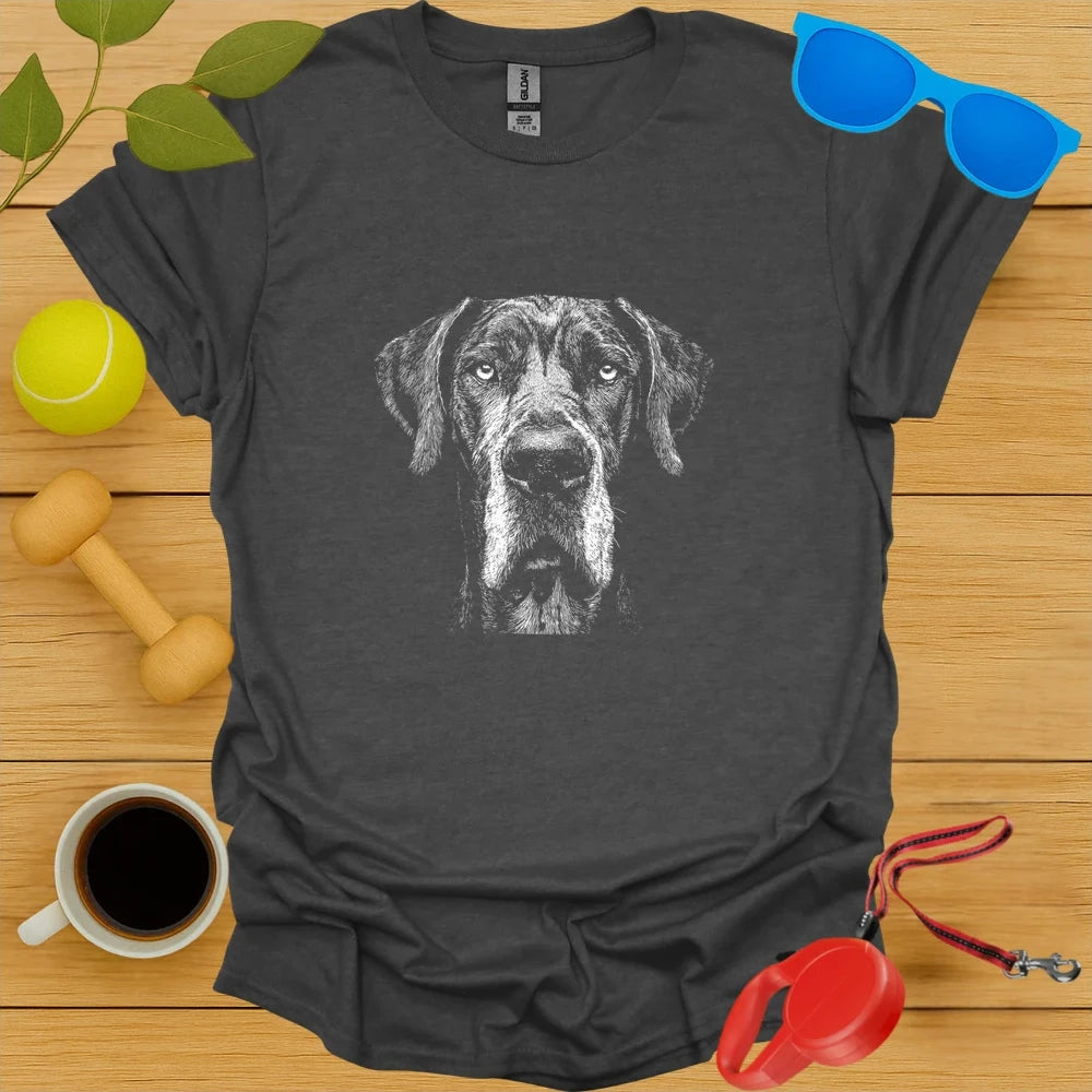 Great Dane Monochrome Sketch Tee