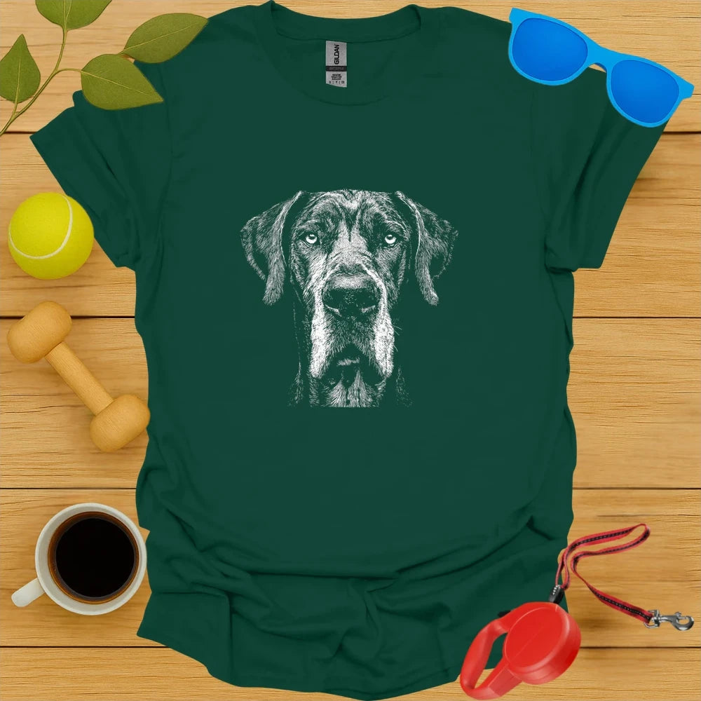Great Dane Monochrome Sketch Tee