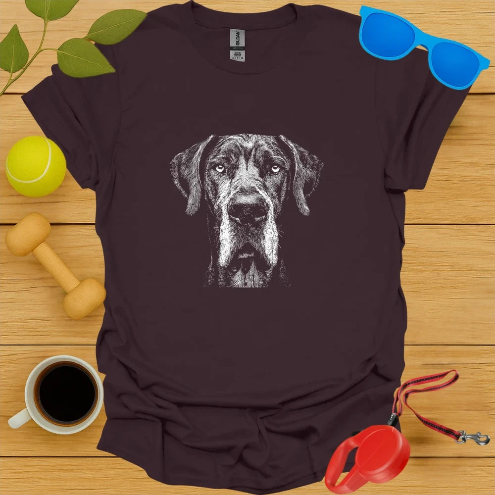 Great Dane Monochrome Sketch Tee