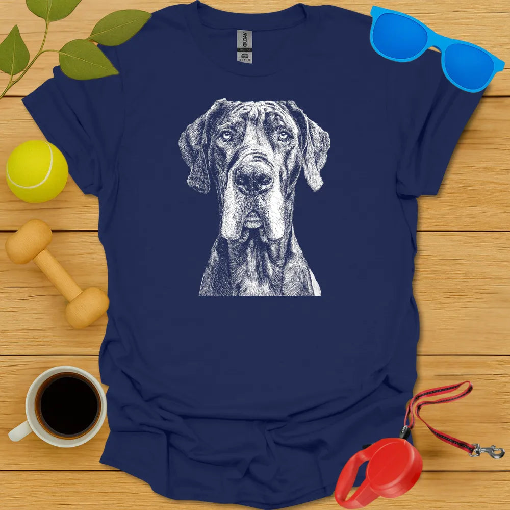 Great Dane Portrait Tee