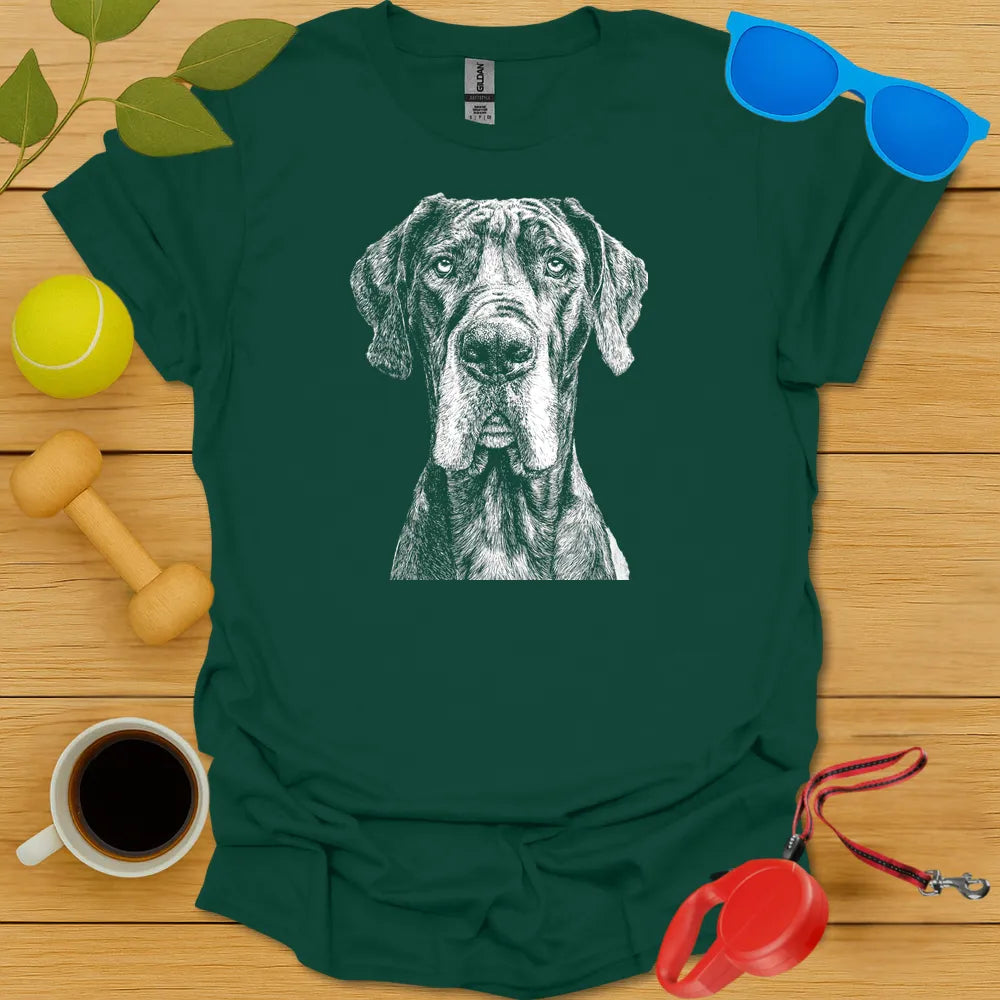 Great Dane Portrait Tee