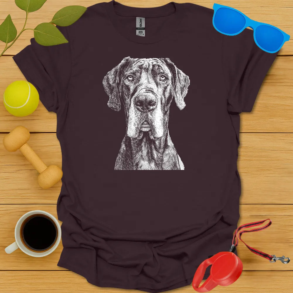 Great Dane Portrait Tee