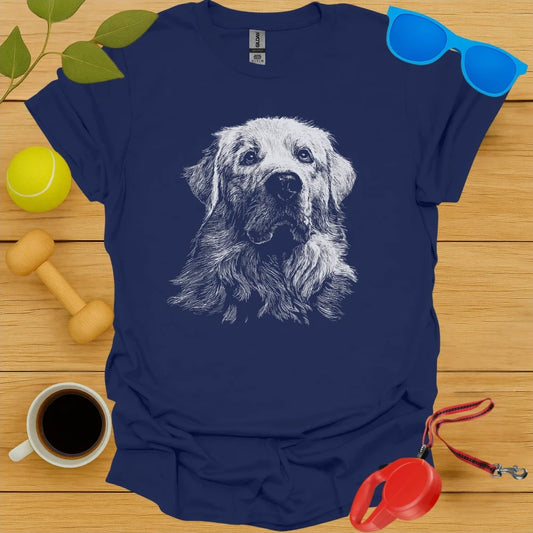Great Pyrenees Portrait T-Shirt