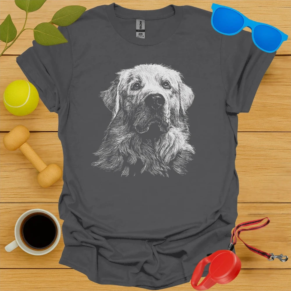 Great Pyrenees Portrait T-Shirt