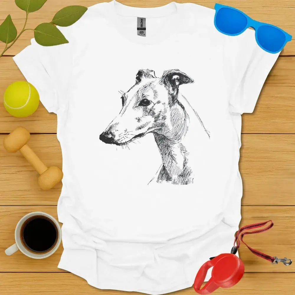 Greyhound Portrait Tee