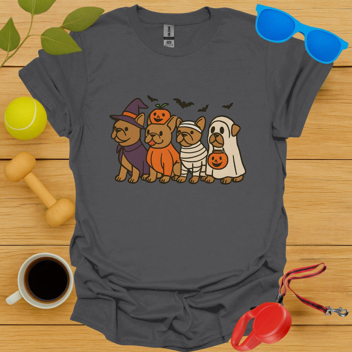 Halloween Themed Dogs in Costumes T-Shirt product