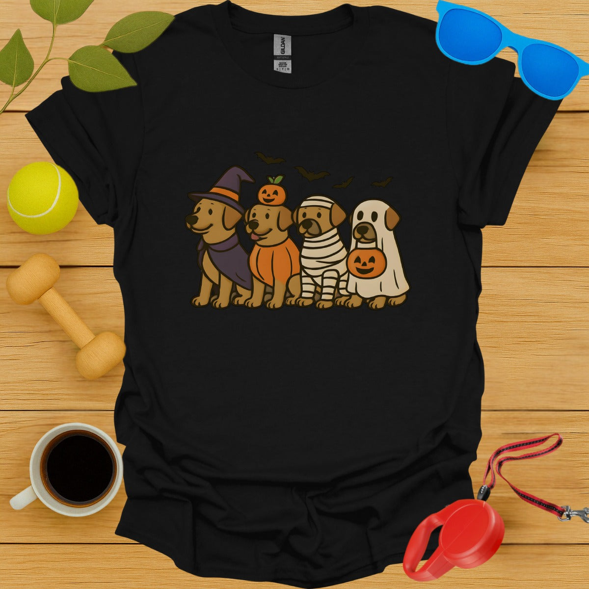 Cute Dogs in Halloween Costumes Shirt product