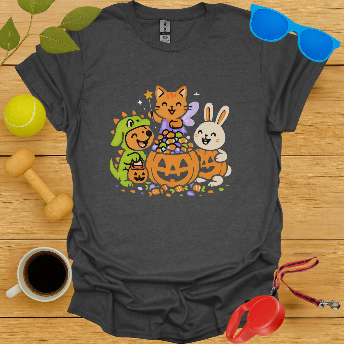 Adorable Halloween Animal Friends T-Shirt product type