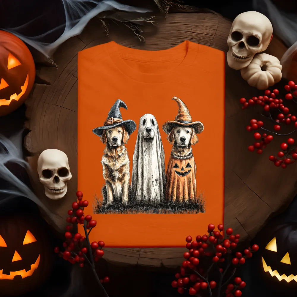Halloween Pup Crew Tee