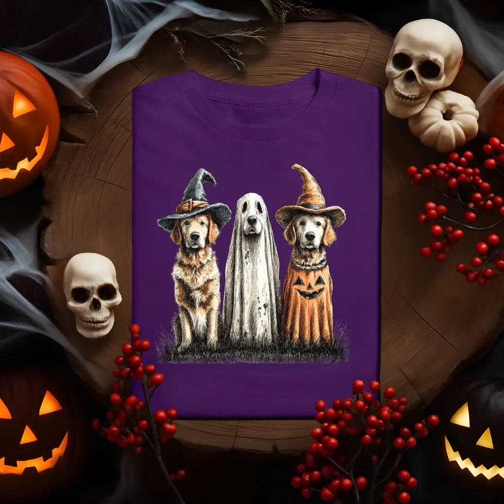 Halloween Pup Crew Tee