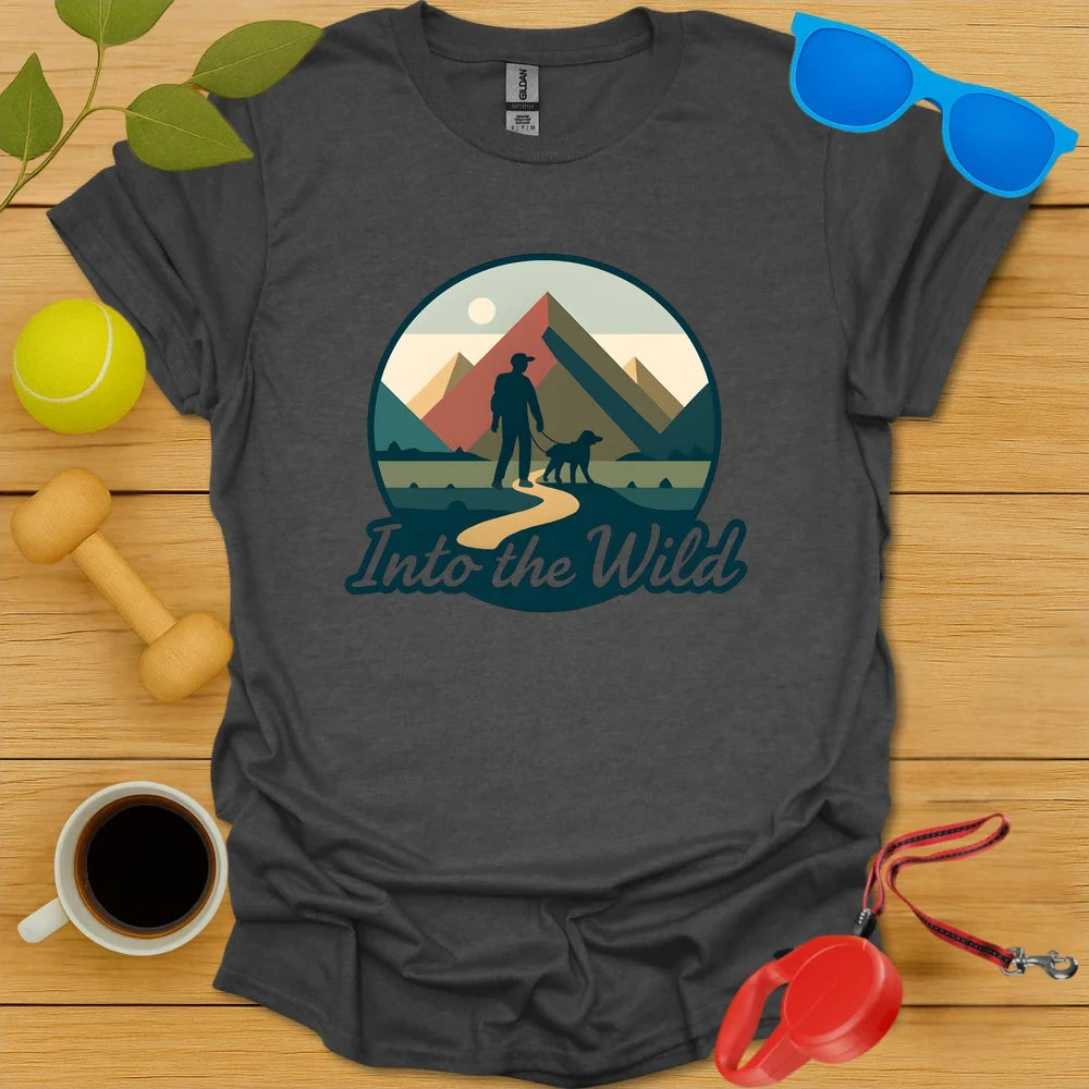 Into the Wild | Hiking Adventure Dog Shirt-Critter Lane