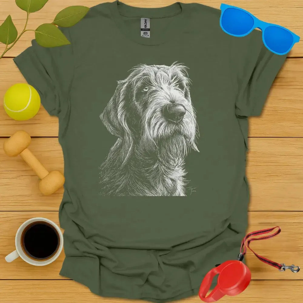 Italian Spinone Portrait Tee