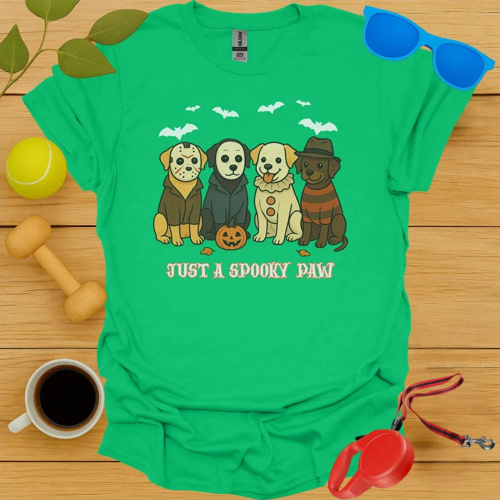 Just A Spooky Paw Lab Tee
