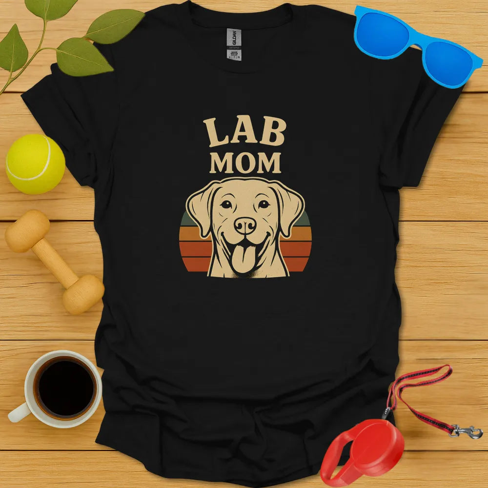 Lab Mom T Shirt