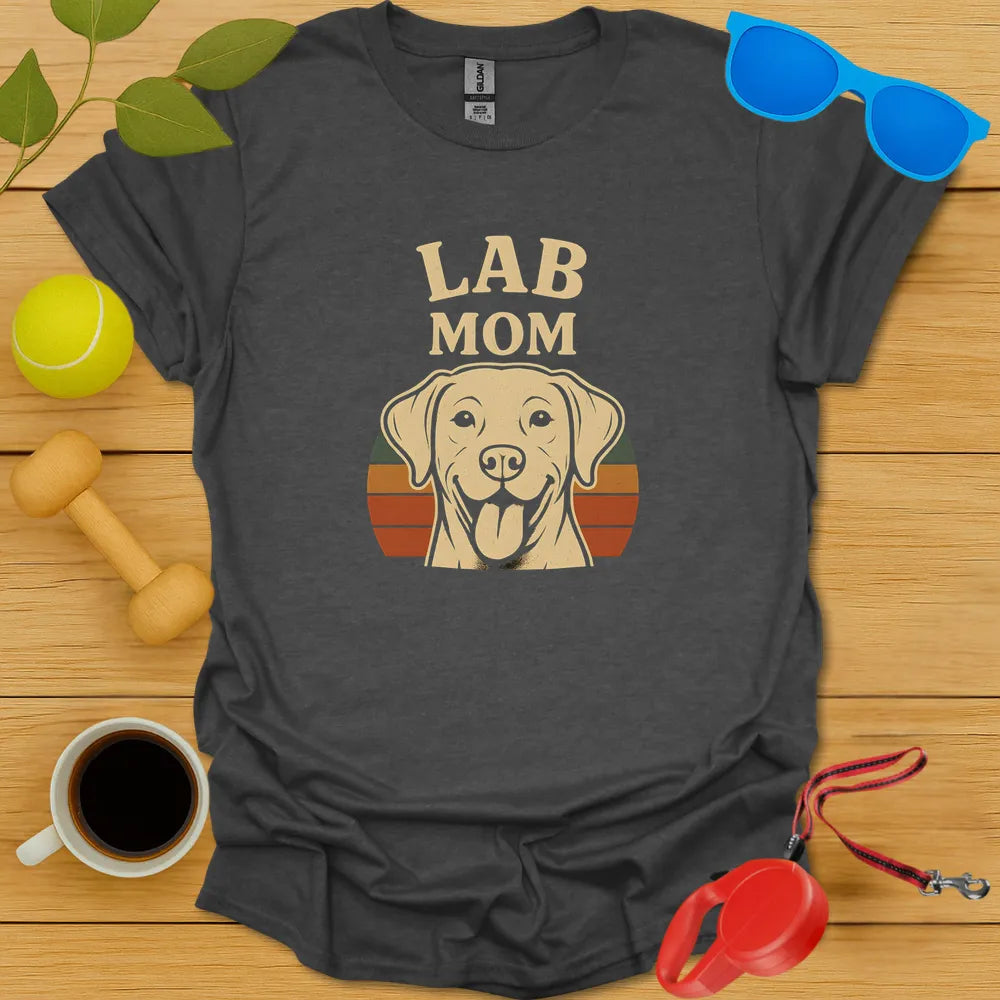 Lab Mom T Shirt