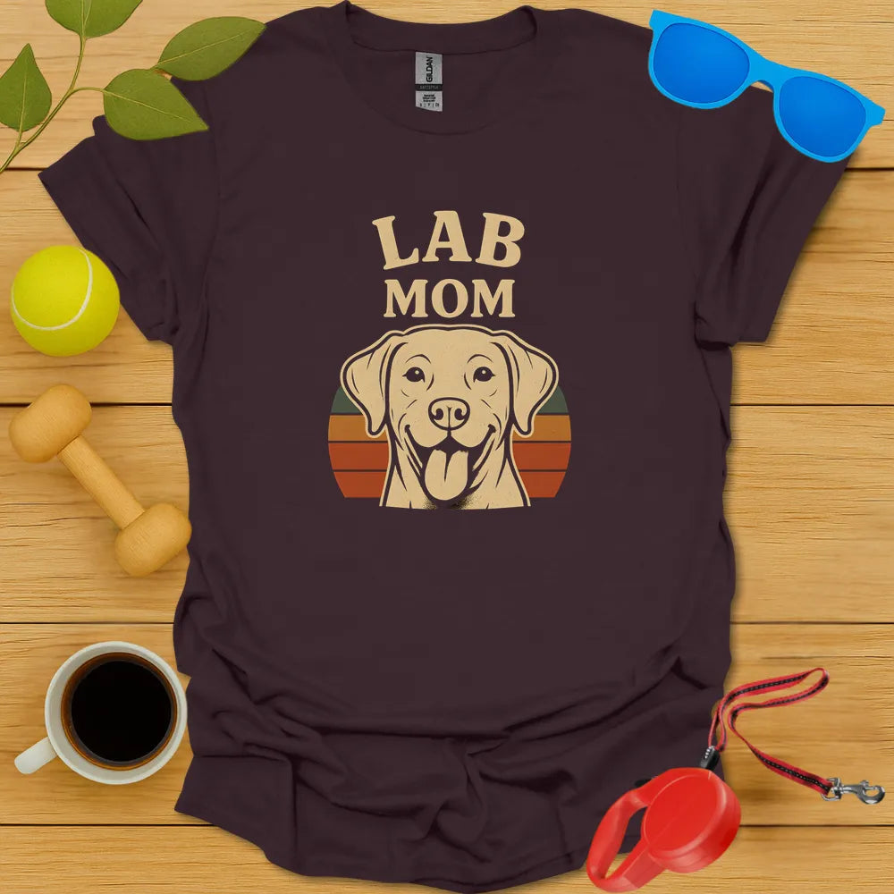 Lab Mom T Shirt