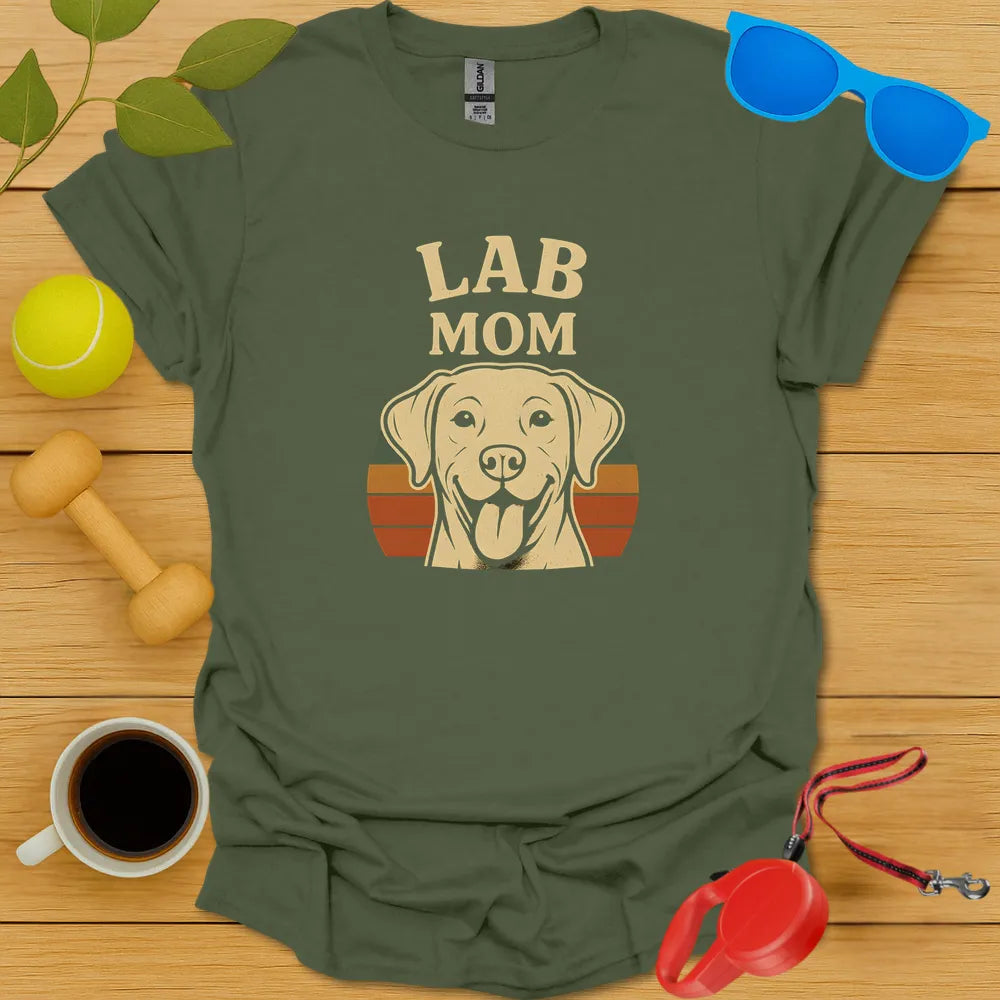 Lab Mom T Shirt