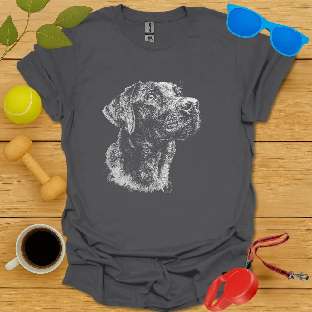 Labradcor Retriever Pen Ink Tee