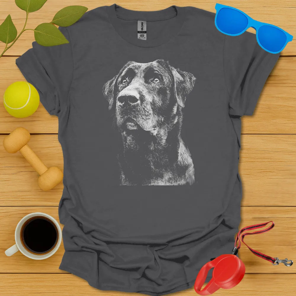 Labrador Charcoal Art Tee