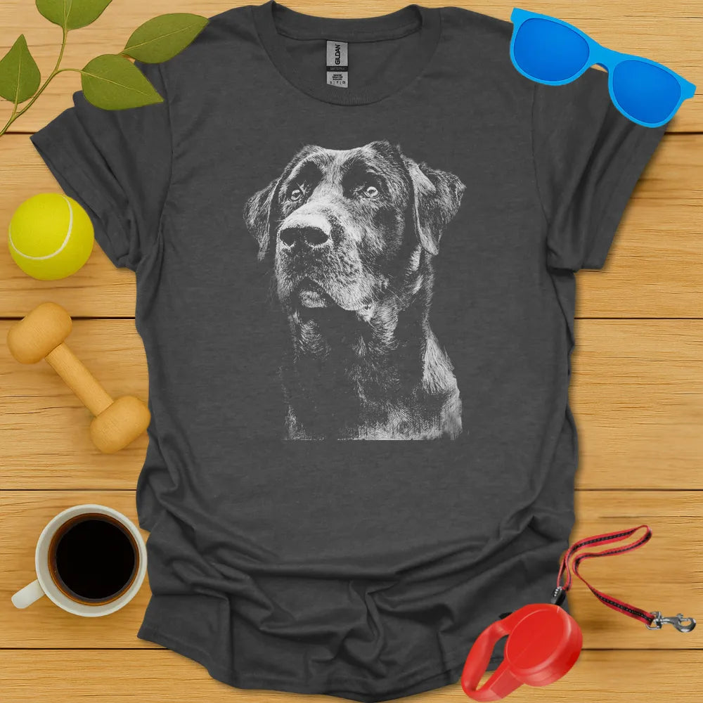 Labrador Charcoal Art Tee