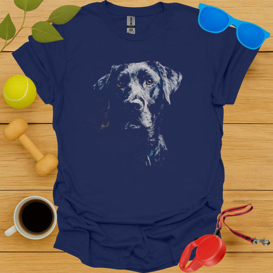 Labrador Retriever Acrylic Portrait