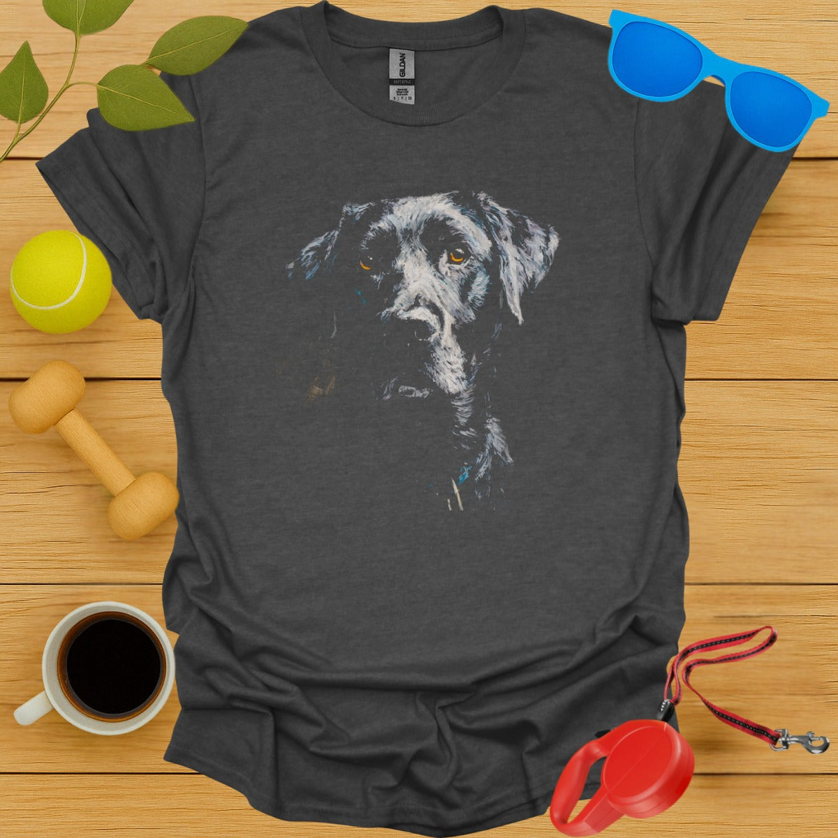 Labrador Retriever Acrylic Portrait