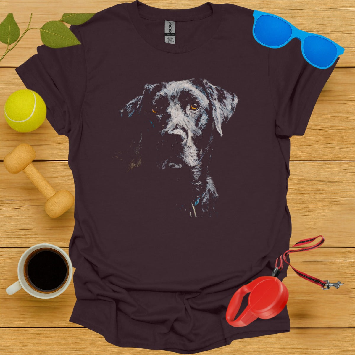 Labrador Retriever Acrylic Portrait