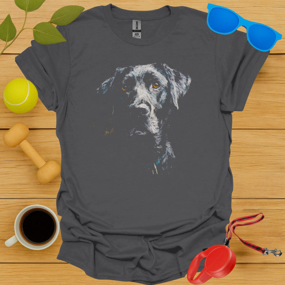 Labrador Retriever Acrylic Portrait