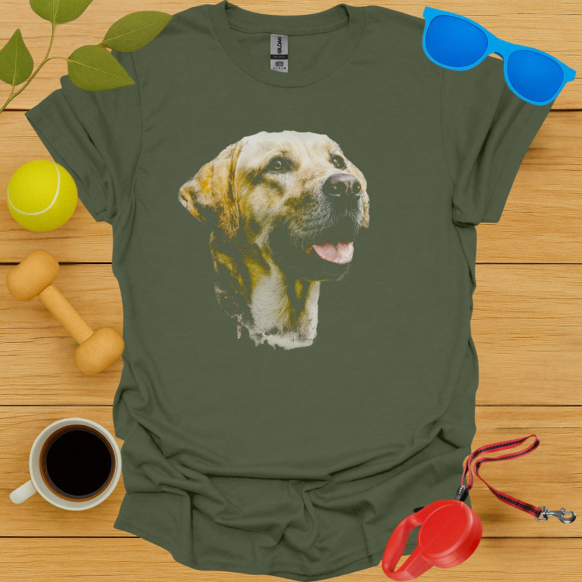 Labrador Retriever Airbrush Portrait
