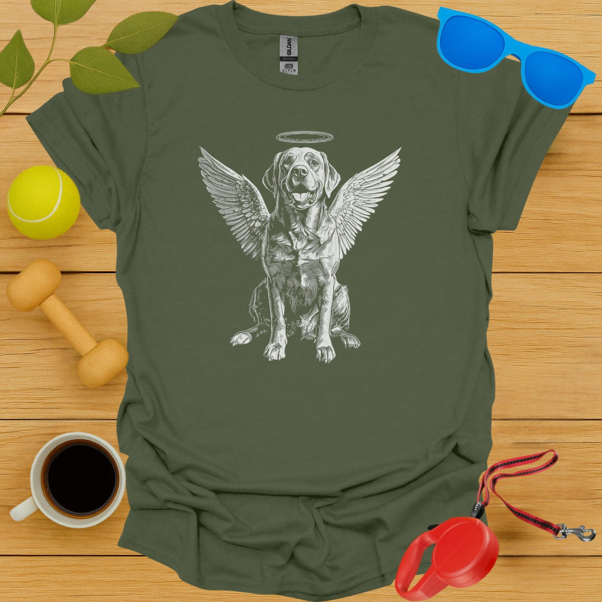 Labrador Retriever Angel Wings T-Shirt