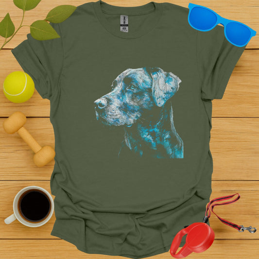 Labrador Retriever Batik Portrait