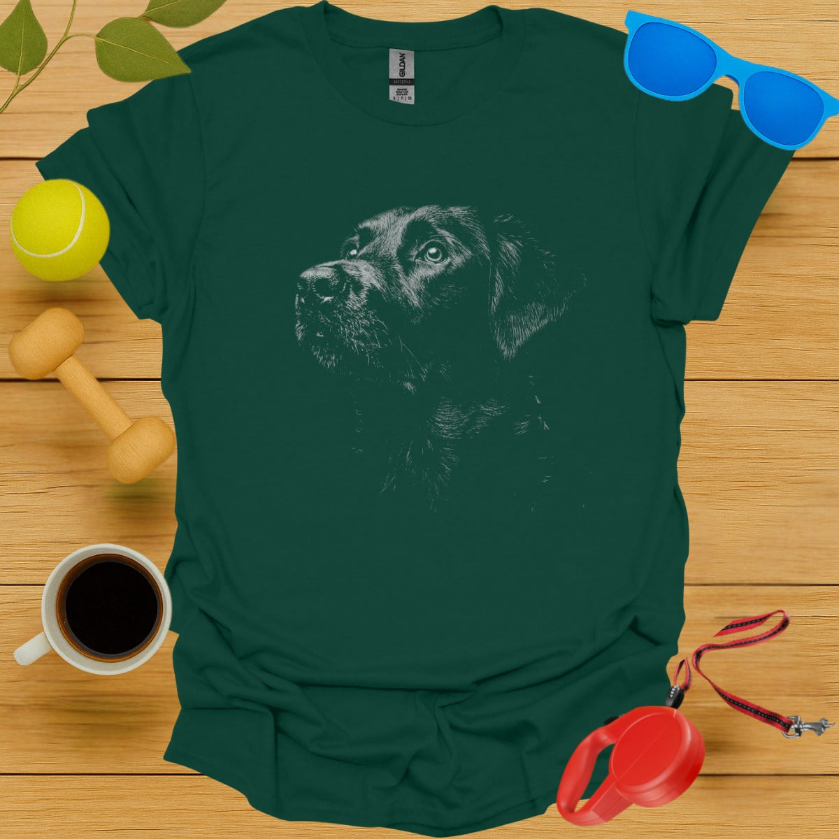 Labrador Retriever Blackboard Portrait Tee