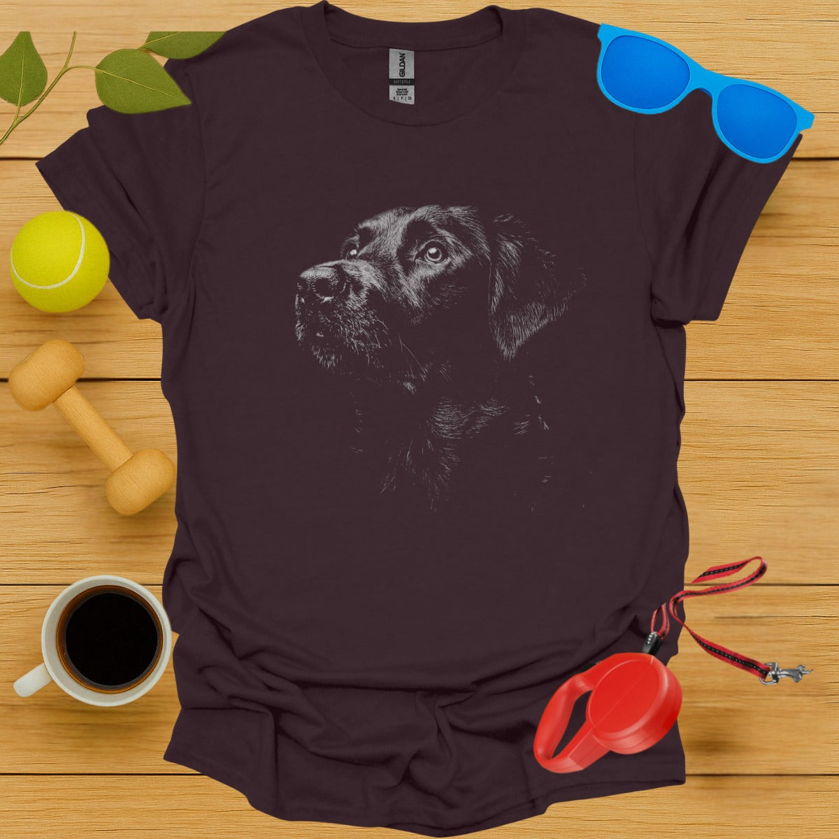 Labrador Retriever Blackboard Portrait Tee