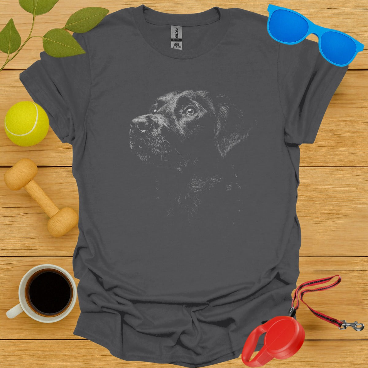 Labrador Retriever Blackboard Portrait Tee