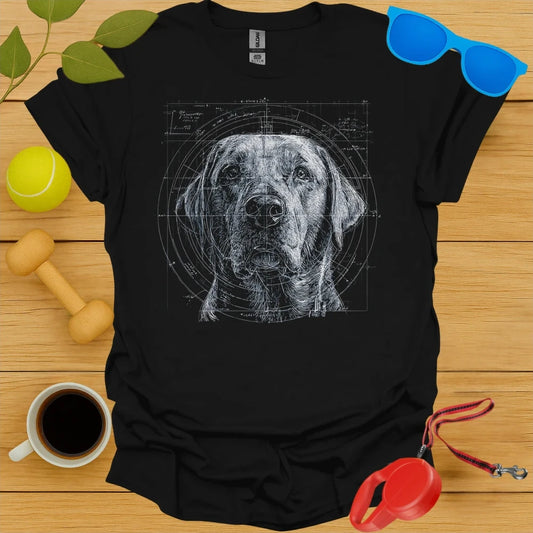 Labrador Retriever Blueprint Tee
